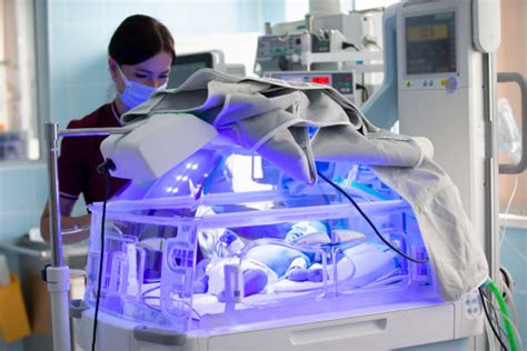 Incubatrice neonatale in un reparto di terapia intensiva