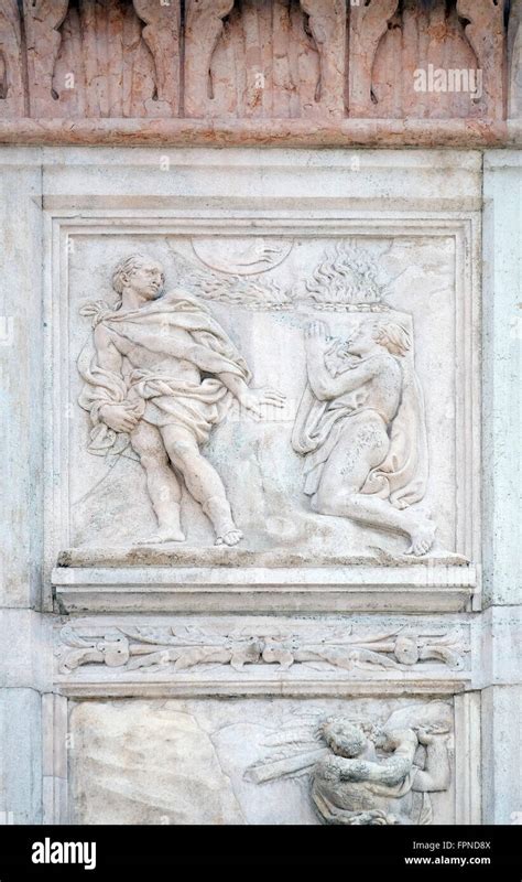 Altare Grabovsky di Maestro Bertram (1379) raffigurante Caino e Abele