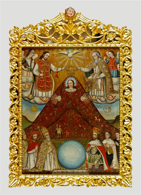 Virgen del Cerro (Madonna del Monte), Olio su tela, Museo Nazionale d'Arte (La Paz, Bolivia)