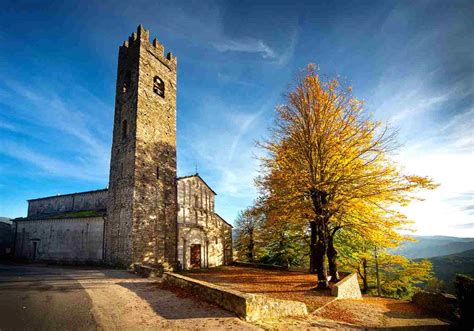 Foto panoramica dell'Abbazia di San Cassiano in Valbagnola
