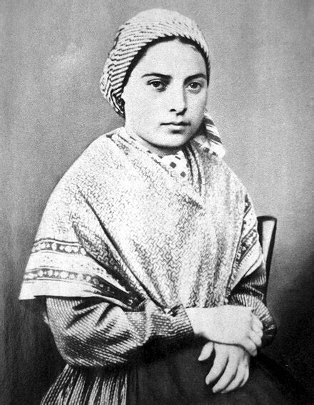 Ritratto di una giovane Bernadette Soubirous