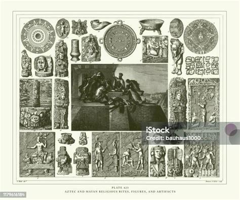 illustrazione di antichi riti di consacrazione, con riferimenti a culti solari o lunari