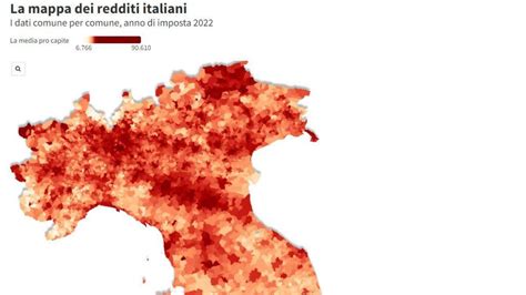 Mappa interattiva o infografica che mostra la distribuzione dei banchetti solidali in Italia