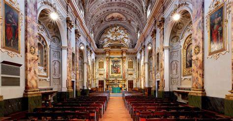 Esterno della Chiesa dei SS. Donato e Ilariano a Camaldoli