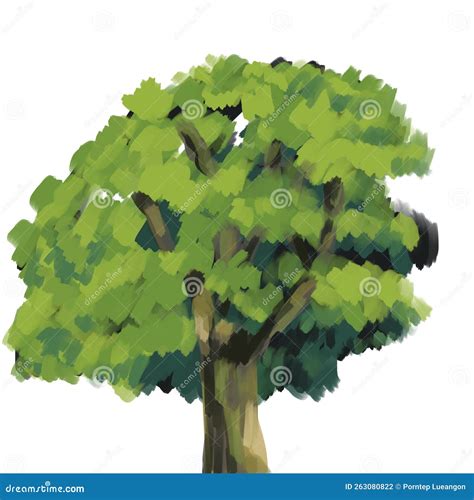Illustrazione simbolica o rappresentazione artistica di un grande albero nel chiostro di un convento, simbolo di protezione spirituale.