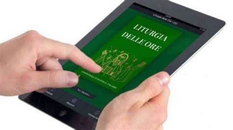 Breviario digitale su tablet