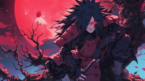 Illustrazione dello scontro tra i cinque Kage e Madara Uchiha sul campo di battaglia