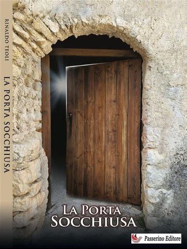 Rappresentazione simbolica di una porta socchiusa che riceve una luce calda dall'esterno