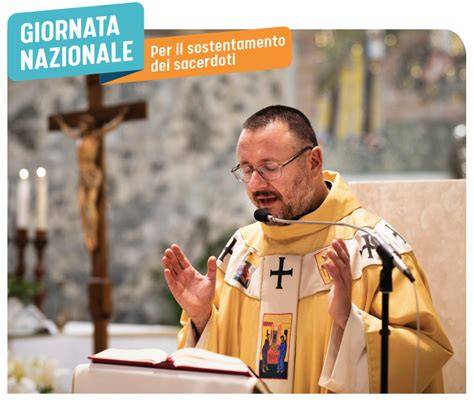 Illustrazione o logo della Giornata per il sostentamento del clero
