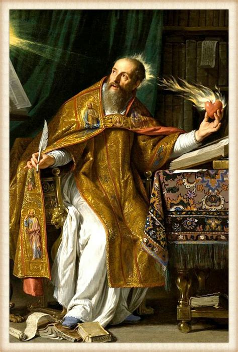 Ritratto di Sant'Agostino da giovane, con tratti intellettuali e un'espressione pensosa
