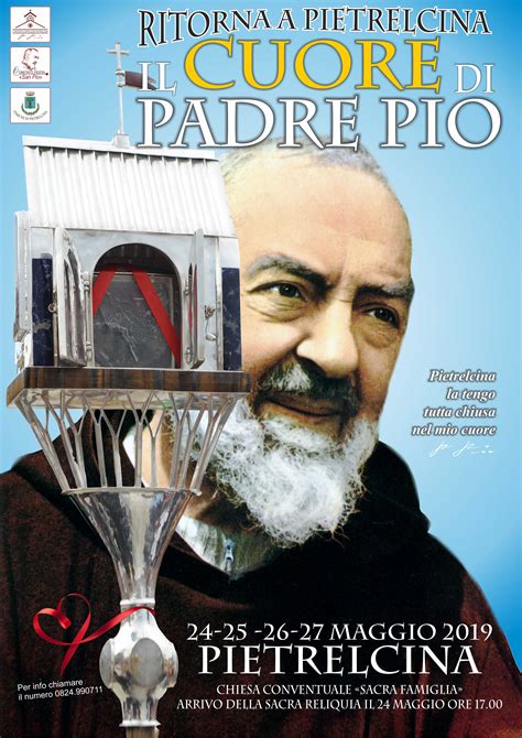 Reliquia del cuore di San Pio da Pietrelcina durante un'ostensione