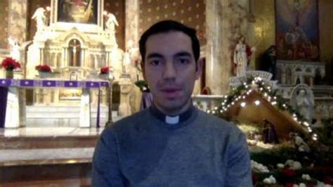 Foto storica di Don Luigi Piotto giovane sacerdote