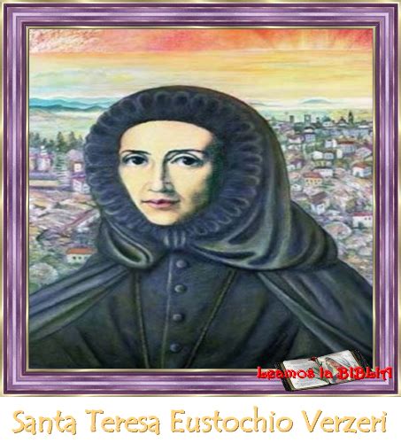 Ritratto o icona di Santa Teresa Eustochio Verzeri.