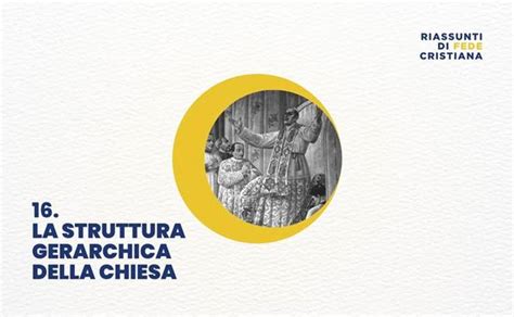 Infografica sulla struttura gerarchica della Chiesa