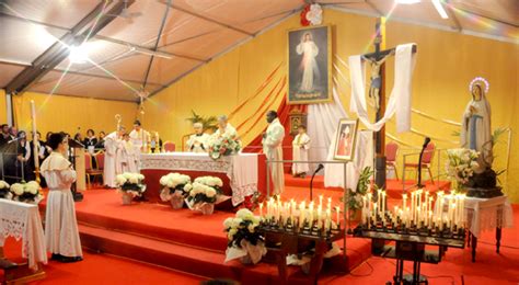 Foto esterna del Santuario Gesù Divina Misericordia di Gherghenzano