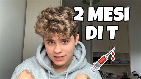 Screenshot di un video di Leonardo Santuari su YouTube, dove parla della sua transizione.