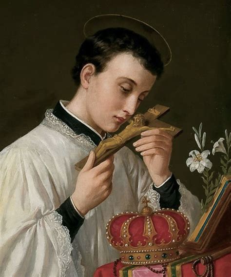 Ritratto di San Luigi Gonzaga che riflette la sua nobile origine e la precoce devozione.