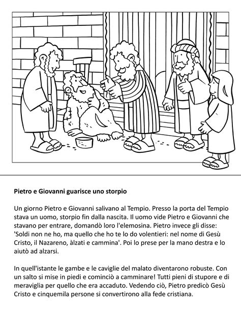 Illustrazione biblica o iconografia dell'apostolo Pietro come guida nel cammino spirituale