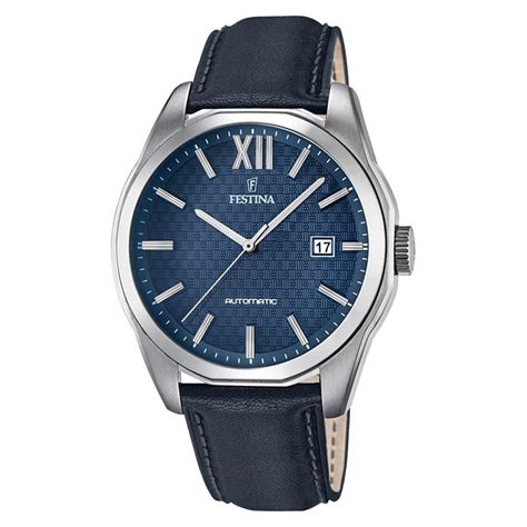 Orologio classico solo tempo con cinturino in pelle