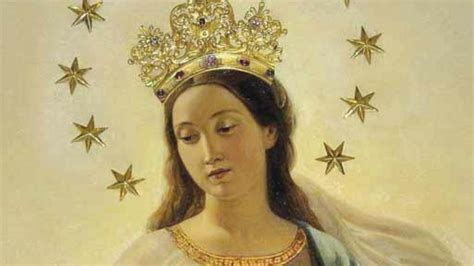 rappresentazione iconografica dell'Immacolata Concezione con la corona di dodici stelle