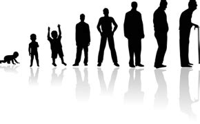 Collage di immagini che rappresentano diverse fasi della vita e sfide umane