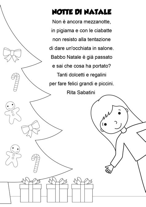Bambini che recitano poesie di Natale
