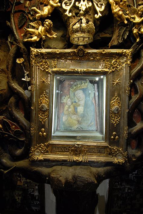Immagine della Madonna di Costantinopoli venerata nel Santuario