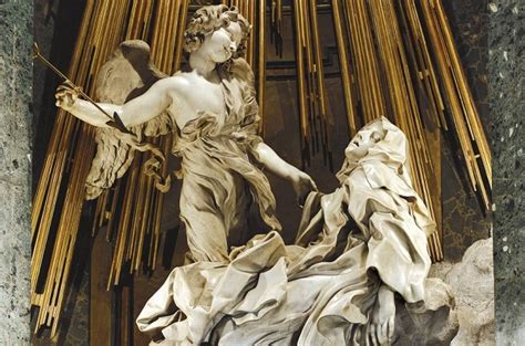 Illustrazione della Trasverberazione di Santa Teresa