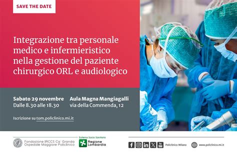 Infografica: percorso del paziente post-chirurgico con focus su gestione clinica, organizzativa e manageriale