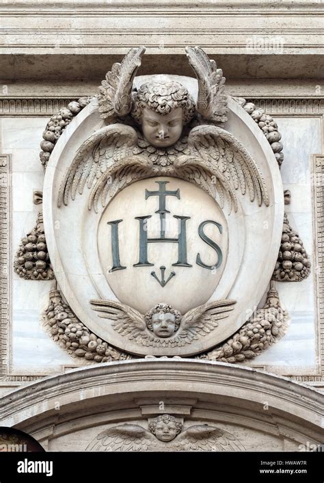 simbolo del trigramma IHS o stemma della Compagnia di Gesù