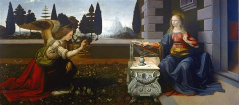 L'Annunciazione di Leonardo da Vinci