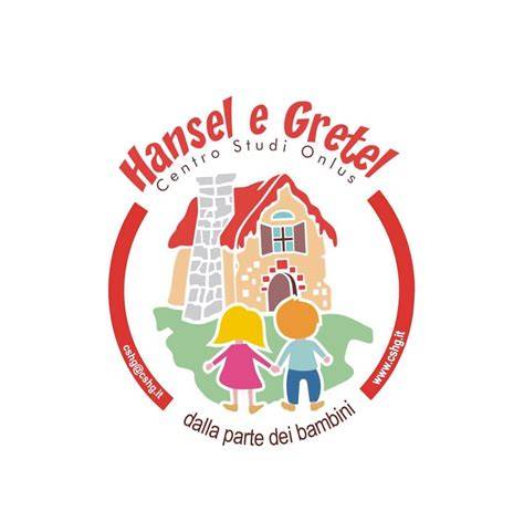 Logo della onlus Hansel e Gretel e schema del centro 