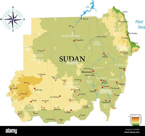 Mappa storica del Sudan meridionale con indicazione delle regioni Madi e Lotuco