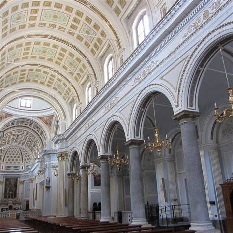 Esterno o interno della Chiesa Madre di Maria Santissima della Neve, architettura barocca