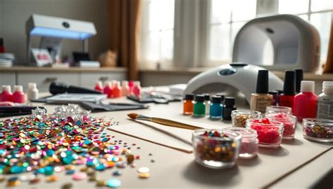 Immagine ravvicinata di una nail art creativa e impeccabile