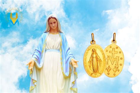 Rappresentazione artistica dell'apparizione della Medaglia Miracolosa a Santa Caterina Labouré