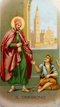 Illustrazione storica di Sant'Omobono, patrono di Cremona