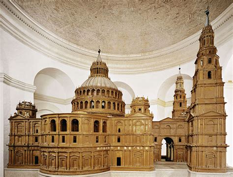 Modello ligneo della Basilica di San Pietro secondo il progetto di Antonio da Sangallo il Giovane