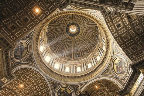 Dettaglio della cupola di Michelangelo per la Basilica di San Pietro