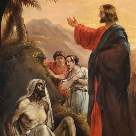 dipinto della risurrezione di Lazzaro