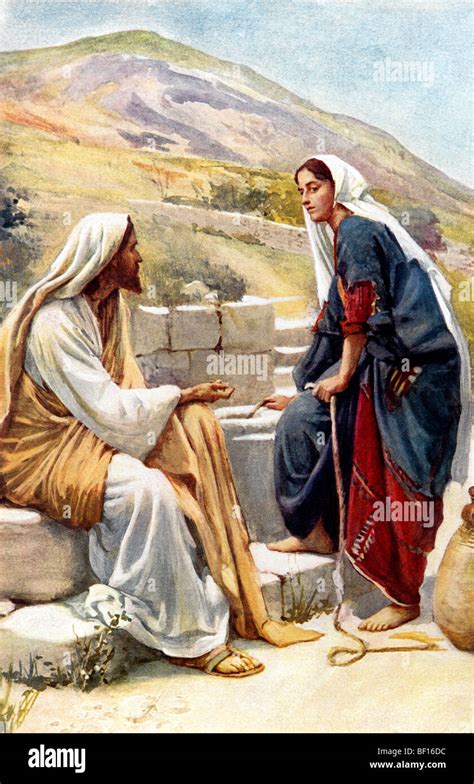 Gesù e la donna samaritana al pozzo