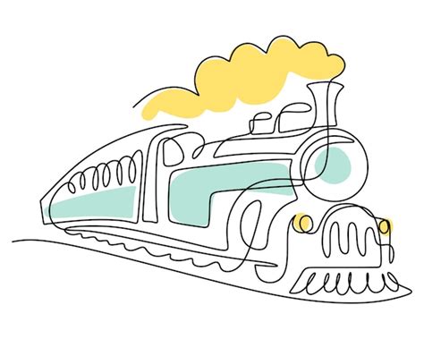 Disegno stilizzato che illustra il treno da Calcutta a Darjeeling, con Madre Teresa che ha la sua