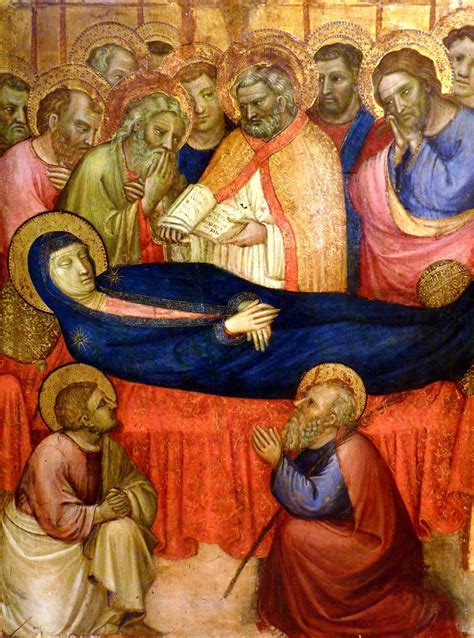 Affresco della Dormitio Virginis con San Giuseppe