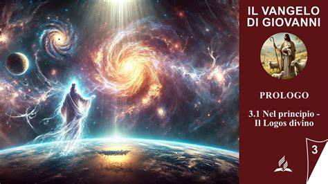 Illustrazione del Prologo di Giovanni con il Logos divino che crea e si incarna