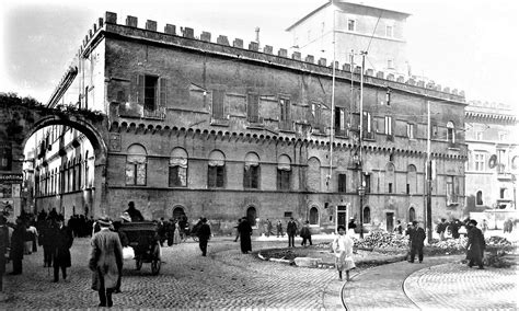 Foto storica del convento o della scuola precedente in via del Conservatorio