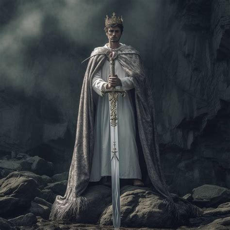 Artwork raffigurante Kayley in armatura con Excalibur
