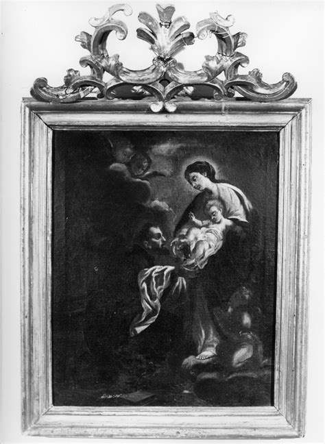 Rappresentazione artistica di San Gaetano Thiene con Gesù Bambino