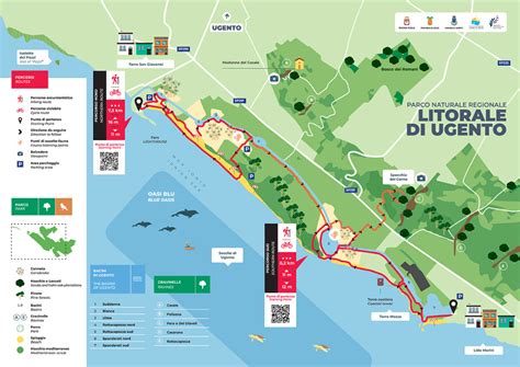 Mappa della Diocesi di Ugento - S. Maria di Leuca con evidenziate le principali strutture Caritas