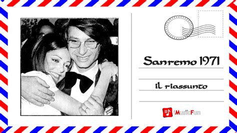 Lucio Dalla al Festival di Sanremo 1971