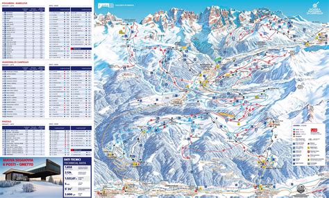 Mappa della zona di Madonna di Campiglio con l'ubicazione dell'Hotel Betulla e punti di interesse